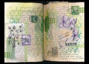 Art Journal letters from home