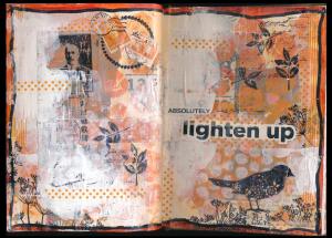 Art Journal lighten up