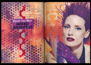 Art Journal mixed brights