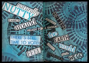 Art Journal naturally nutty