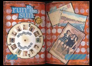 Art Journal run to the sun