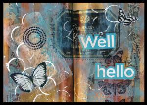 Art Journal Well Hello