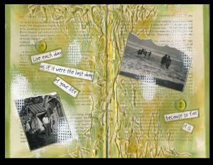 Art Journal Last Day of Your Life